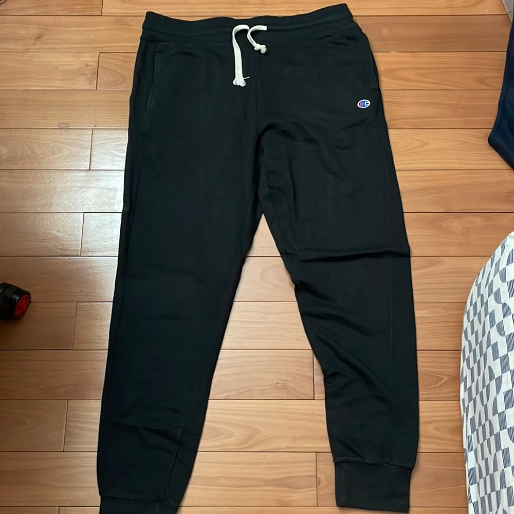 Champion Joggers - Large - Black